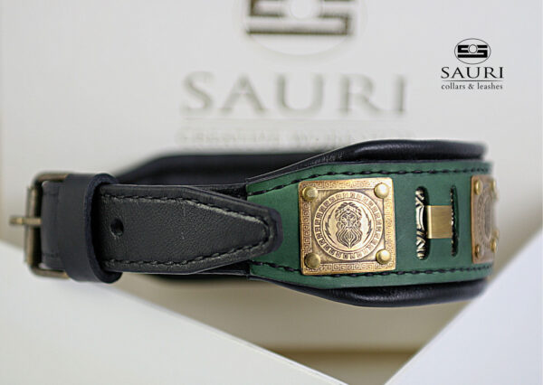 Custom dog collar with name by Workshop Sauri 3